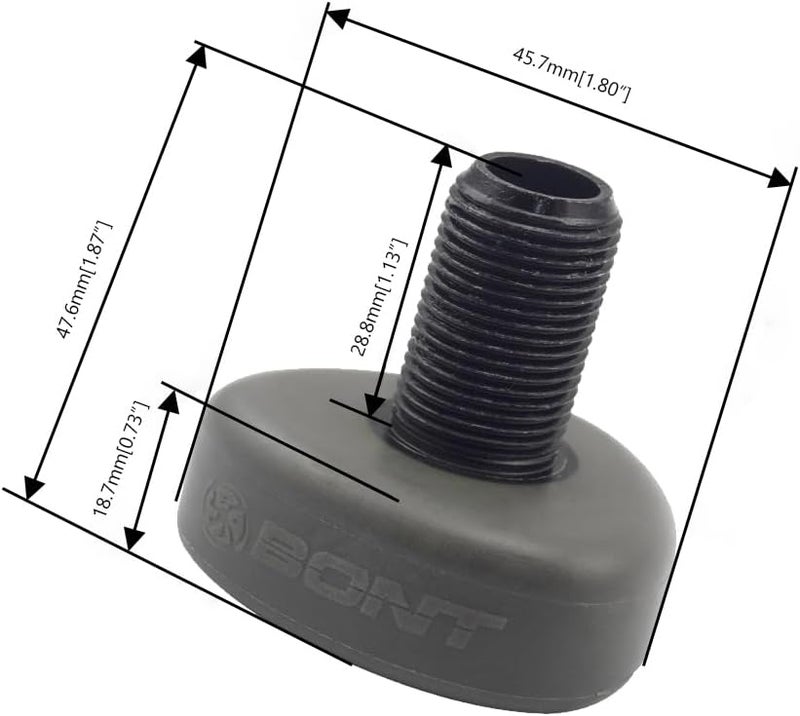 Bont Roller Skates - Infinity Roller Skate Toe Stops - 2 Pack - Image 2